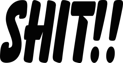 Shit!! - Clear Logo (The Netherlands) - 2400x1229
