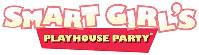 Smart Girl's Playhouse Party - Clear Logo (North America) - 1200x336