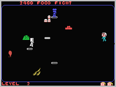 Food Fight - Screenshot - Gameplay (World) - 256x192