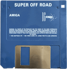 Ivan "Ironman" Stewart's Super Off Road - Disc (United Kingdom) - 947x986