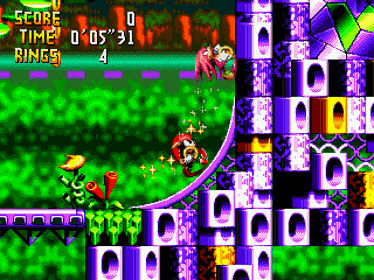 Knuckles' Chaotix - Screenshot - Gameplay (North America) - 320x240