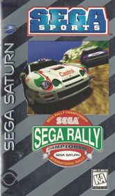 Sega Rally Championship - Box - Front (North America) - 1387x2360