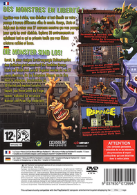Rampage: Total Destruction - Box - Back (France) - 1528x2161