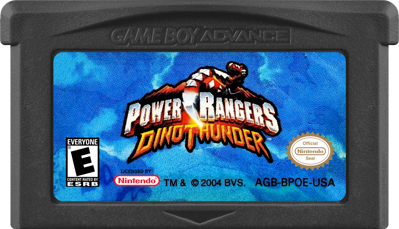 Power Rangers: Dino Thunder - Cart - Front (North America) - 1000x574