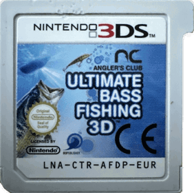Angler's Club: Ultimate Bass Fishing 3D - Cart - Front (Europe) - 1062x1055