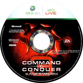 Command & Conquer 3: Kane's Wrath - Disc (Korea) - 684x684