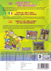 Ed, Edd n Eddy: The Mis-Edventures - Box - Back (Europe) - 575x800