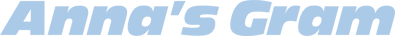Anna's Gram - Clear Logo (North America) - 2400x219