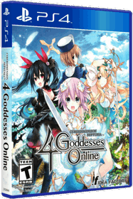 Cyberdimension Neptunia: 4 Goddesses Online - Box - 3D (North America) - 1067x1600