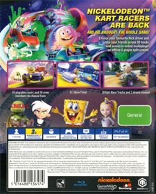 Nickelodeon Kart Racers 2: Grand Prix - Box - Back (Oceania) - 643x800