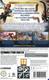 Immortals Fenyx Rising - Fanart - Box - Back (Germany) - 1779x2872