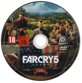 Far Cry 5 - Disc (Germany) - 2255x2271