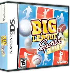 Big League Sports: Summer - Box - 3D (North America) - 575x598