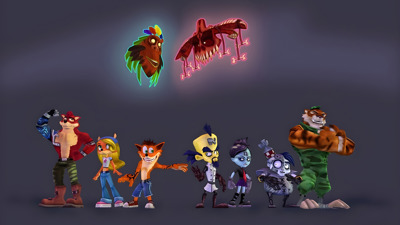 Crash of the Titans - Fanart - Background (World) - 1920x1080