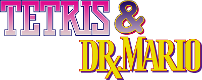 Tetris & Dr. Mario - Clear Logo (null) - 400x159