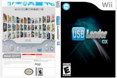 USB Loader GX - Box - Front - Reconstructed (North America) - 1024x683