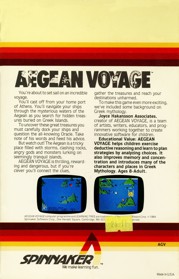 Aegean Voyage - Box - Back (World) - 1217x1900