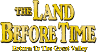 The Land Before Time: Return to the Great Valley - Clear Logo (North America) - 2400x1289