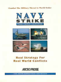 Navy Strike - Advertisement Flyer - Front (United Kingdom) - 1642x2196