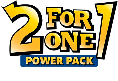 2 for one 1 Power Pack: Winter Blast: 9 Snow & Ice Games / Summer Sports 2: Island Sports Party - Clear Logo (North America) - 3840x2639