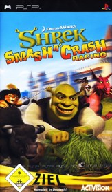 Shrek Smash n' Crash Racing - Box - Front (Germany) - 570x977