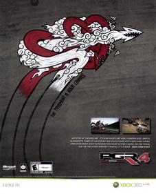Project Gotham Racing 4 - Advertisement Flyer - Front (United States) - 1771x2191