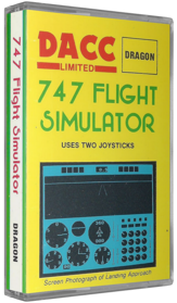 747 Flight Simulator - Box - 3D (Europe) - 560x960