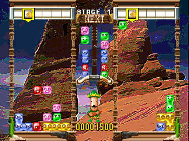 Tecmo Stackers - Screenshot - Gameplay (World) - 640x480