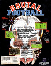 Brutal Football - Box - Back (Europe) - 626x800