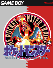Pokemon Red Version - Fanart - Box - Front (North America) - 500x646
