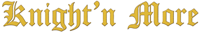 Knight'n More - Clear Logo (World) - 2100x350