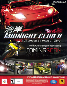 Midnight Club II - Advertisement Flyer - Front (United States) - 1727x2200