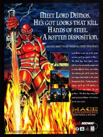 Mace: The Dark Age - Advertisement Flyer - Front (North America) - 2000x2650