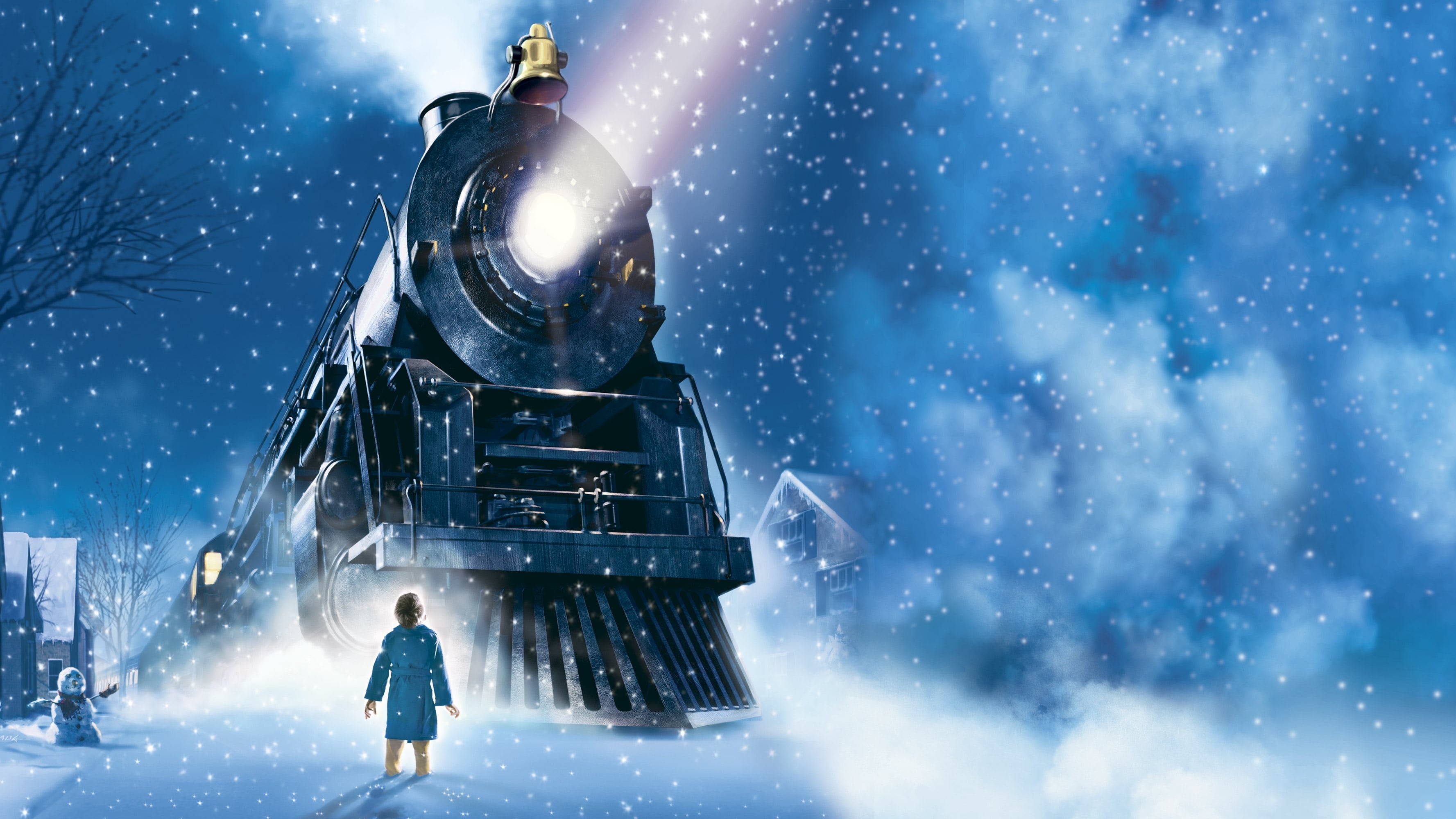 Illustration of The Polar Express