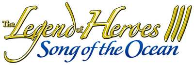 The Legend of Heroes III: Song Of The Ocean - Clear Logo (North America) - 2166x726