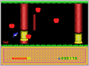A Sparrow Goes Flapping - Screenshot - Gameplay (World) - 256x192