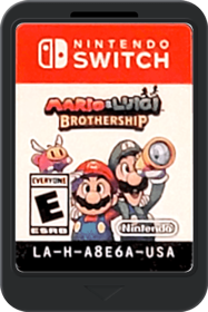 Mario & Luigi: Brothership - Cart - Front (North America) - 389x583