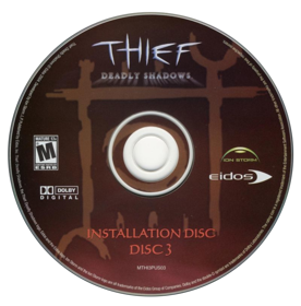 Thief: Deadly Shadows - Disc (United States) - 800x812