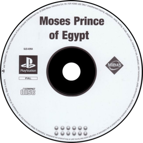 Moses: Prince of Egypt - Disc (Europe) - 700x700
