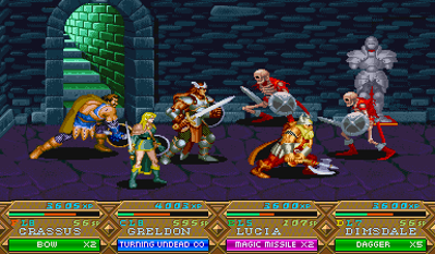 Dungeons & Dragons: Tower of Doom - Screenshot - Gameplay (World) - 384x224