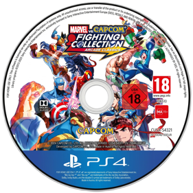 MARVEL vs. CAPCOM Fighting Collection: Arcade Classics - Disc (Europe) - 2048x2048
