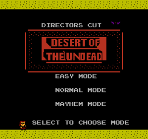 Desert of the Undead: Director's Cut - Screenshot - Game Title (World) - 256x240