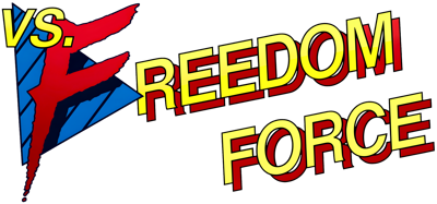 Vs. Freedom Force - Clear Logo (North America) - 4500x2104