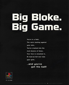 Jonah Lomu Rugby - Advertisement Flyer - Front (United Kingdom) - 1786x2200