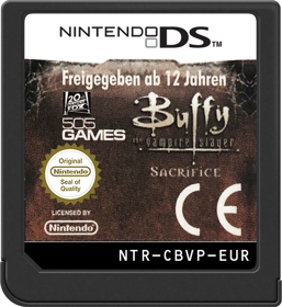 Buffy the Vampire Slayer: Sacrifice - Cart - Front (Europe) - 517x564