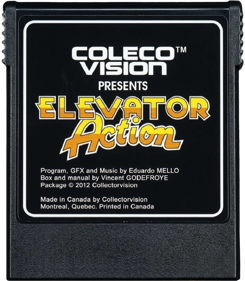 Elevator Action (Sega) - Cart - Front (World) - 960x1100