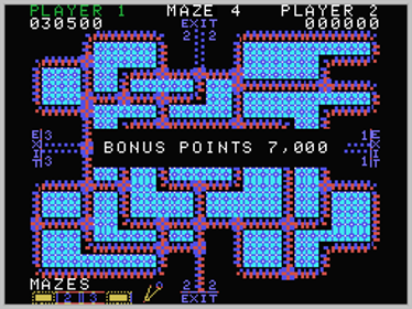 Pepper II - Screenshot - Gameplay (World) - 256x192