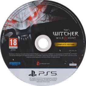 The Witcher 3 Wild Hunt Complete Edition - Disc (Europe) - 768x762