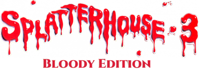 Splatterhouse 3: Bloody Edition - Clear Logo (World) - 800x312