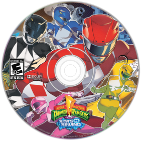 Mighty Morphin Power Rangers: Rita's Rewind - Disc (World) - 1459x1459